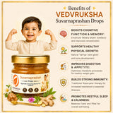 Vedvruksha Suvarnaprashan Drops for Kids | Immunity, Appetite & Focus Support
